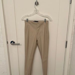 Zara faux leather leggings - never worn!